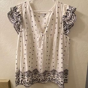Old Navy Peasant Blouse- XL